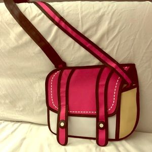 Crossbody Cartoon /Drawing Messenger Bag
